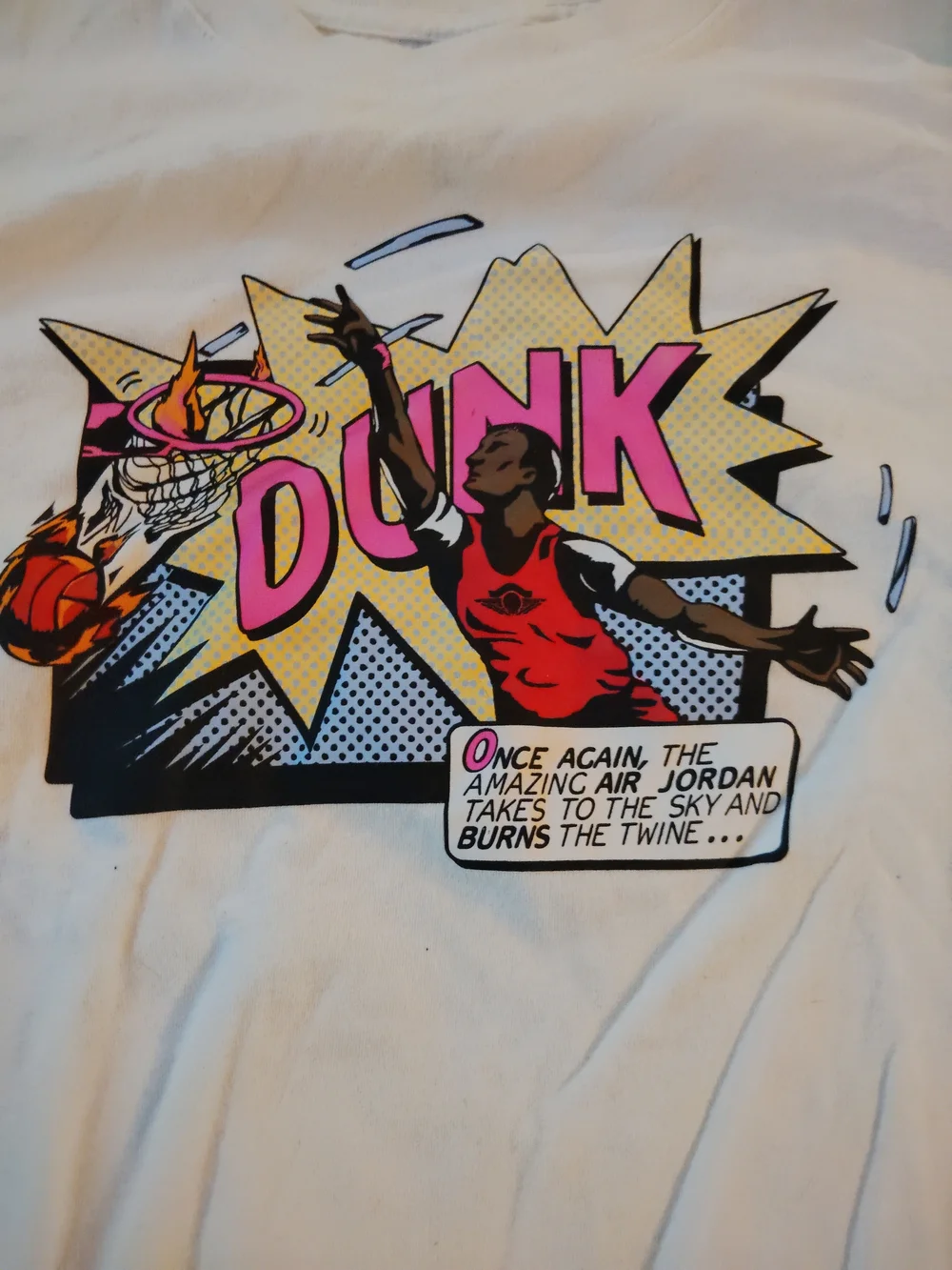 Jordan white short